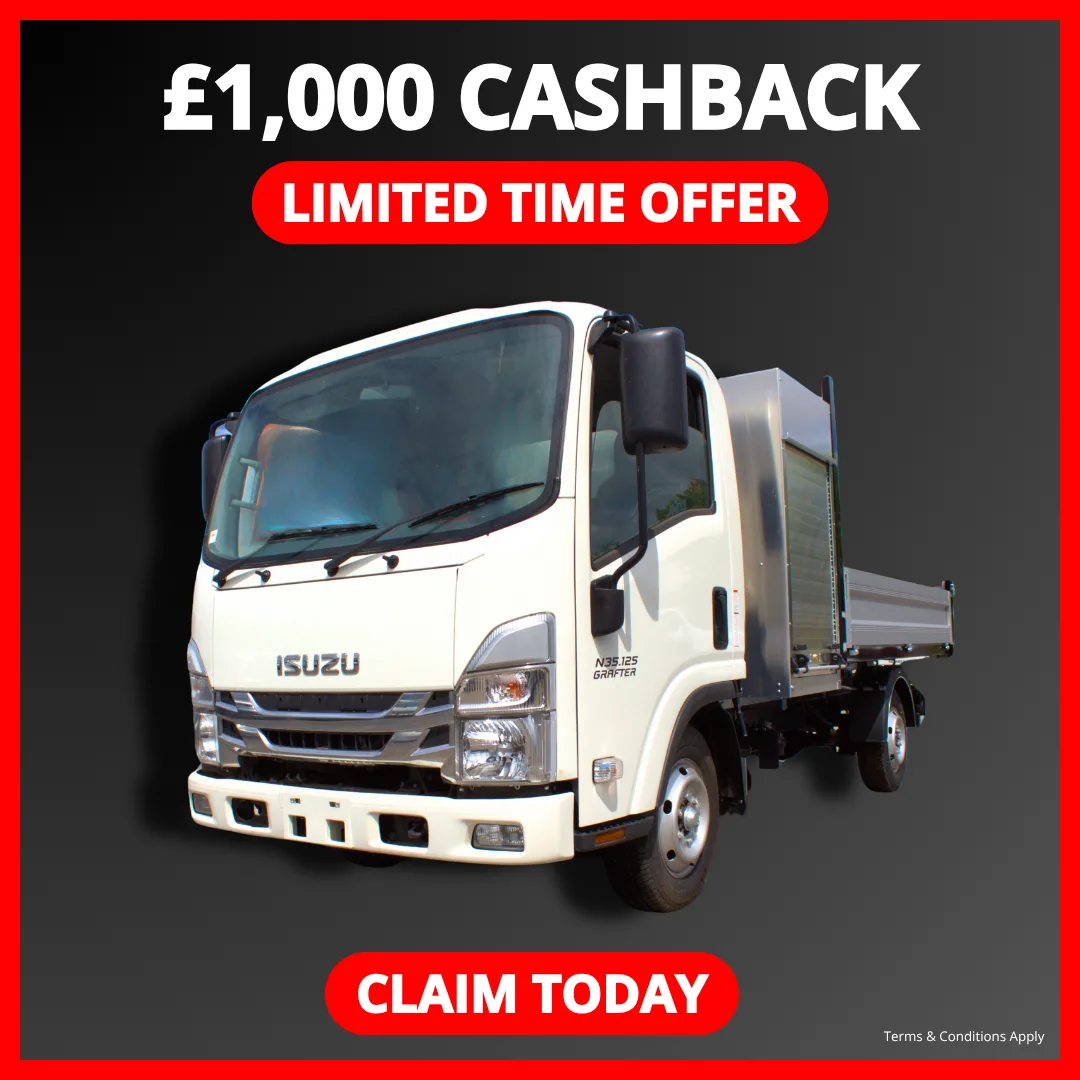 £1,000 Cashback Isuzu N35's   £1,000 Cashback Isuzu N35's